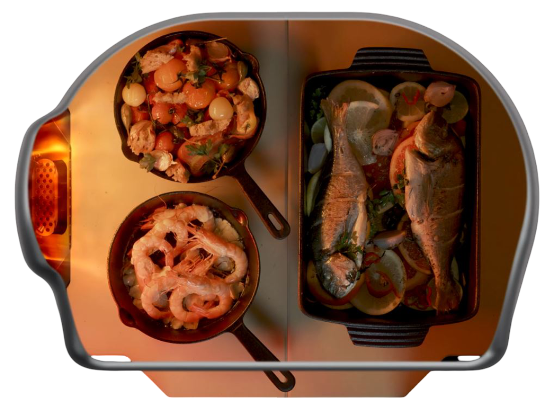 Gozney Dome 2 Pfannen und Reine