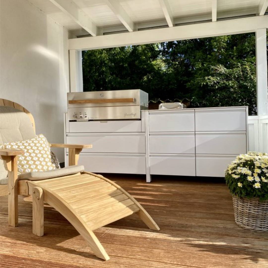 Belmento Outdoor küche weiß