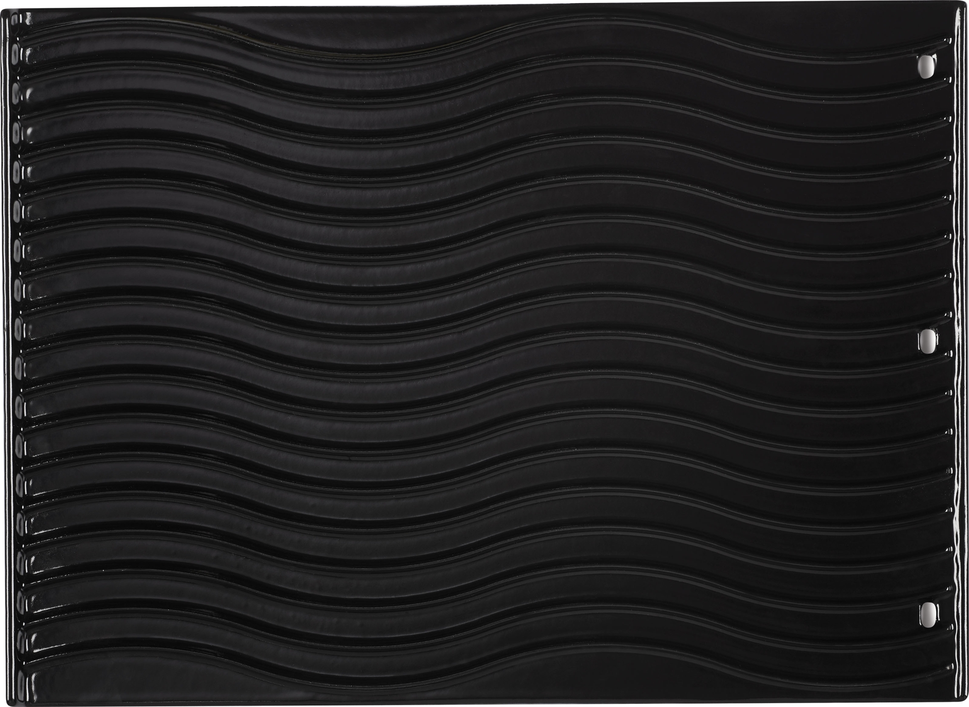 Napoleon beidseitig Porzellanbeschichtete Gusseisen- Grillplatte wellig