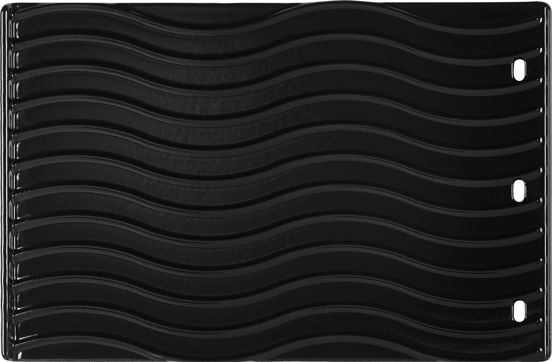 Napoleon Porzellan emaillierte Gusseisen- Grillplatte für Rouge 425/ 525/ 625 gewellt