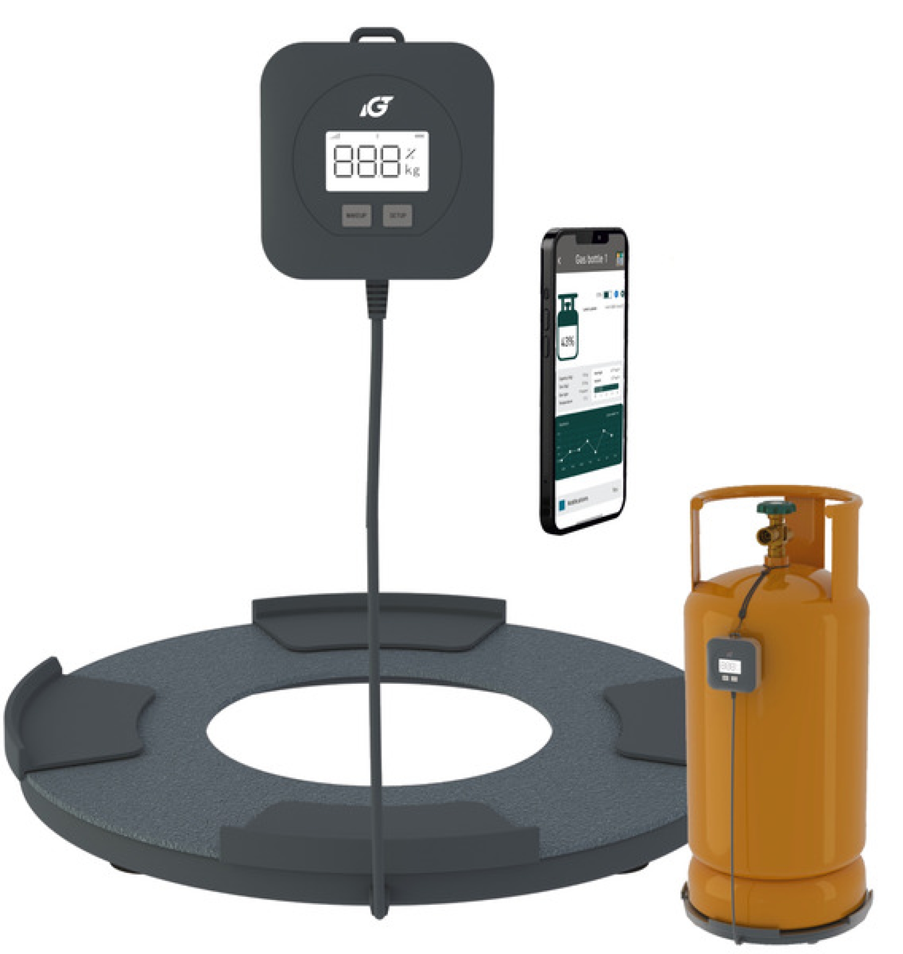 Gasfalschenwaage IGT iGasView