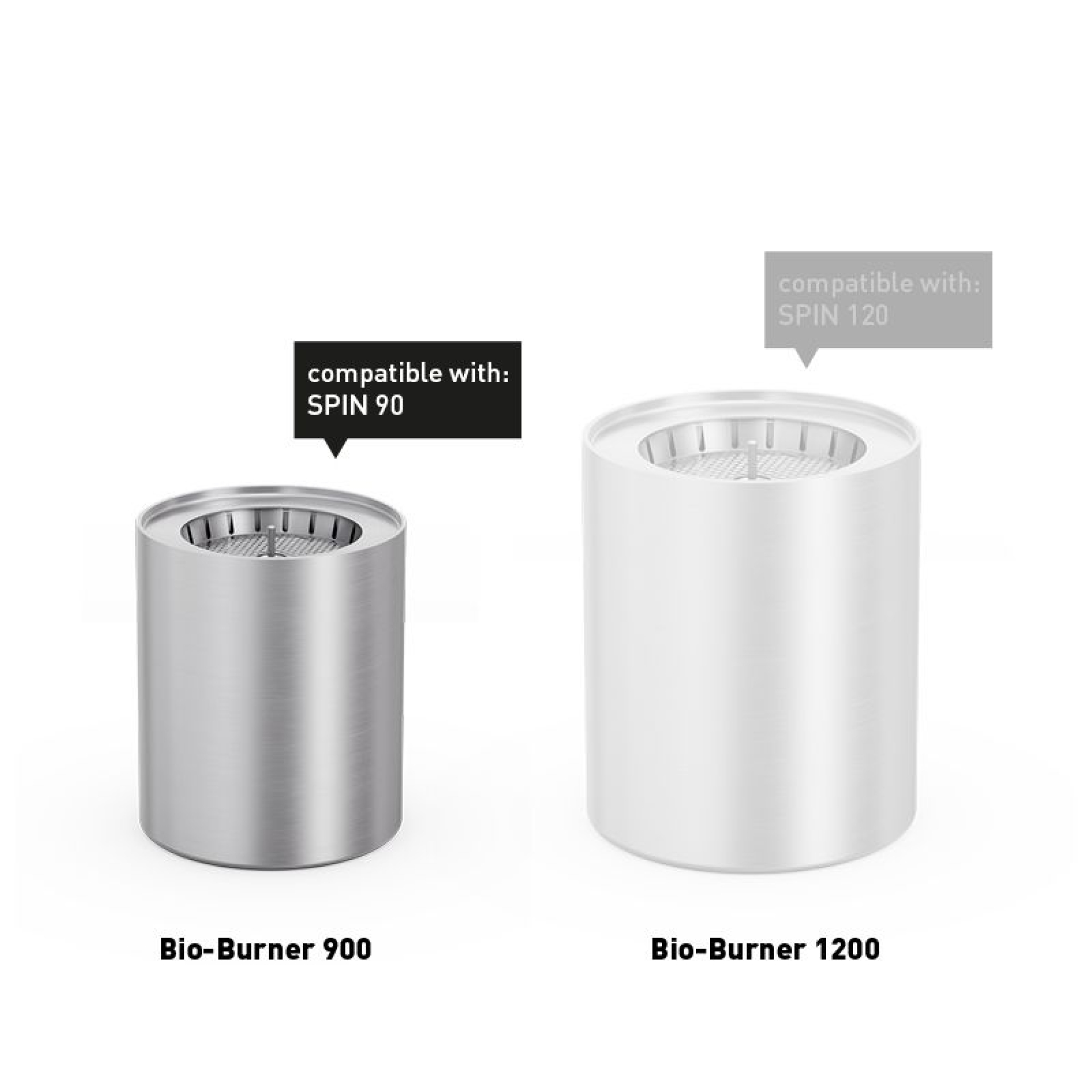 Preview: höfats - SPIN 900 Bio-Burner mit Eco-Ring und Löschdeckel