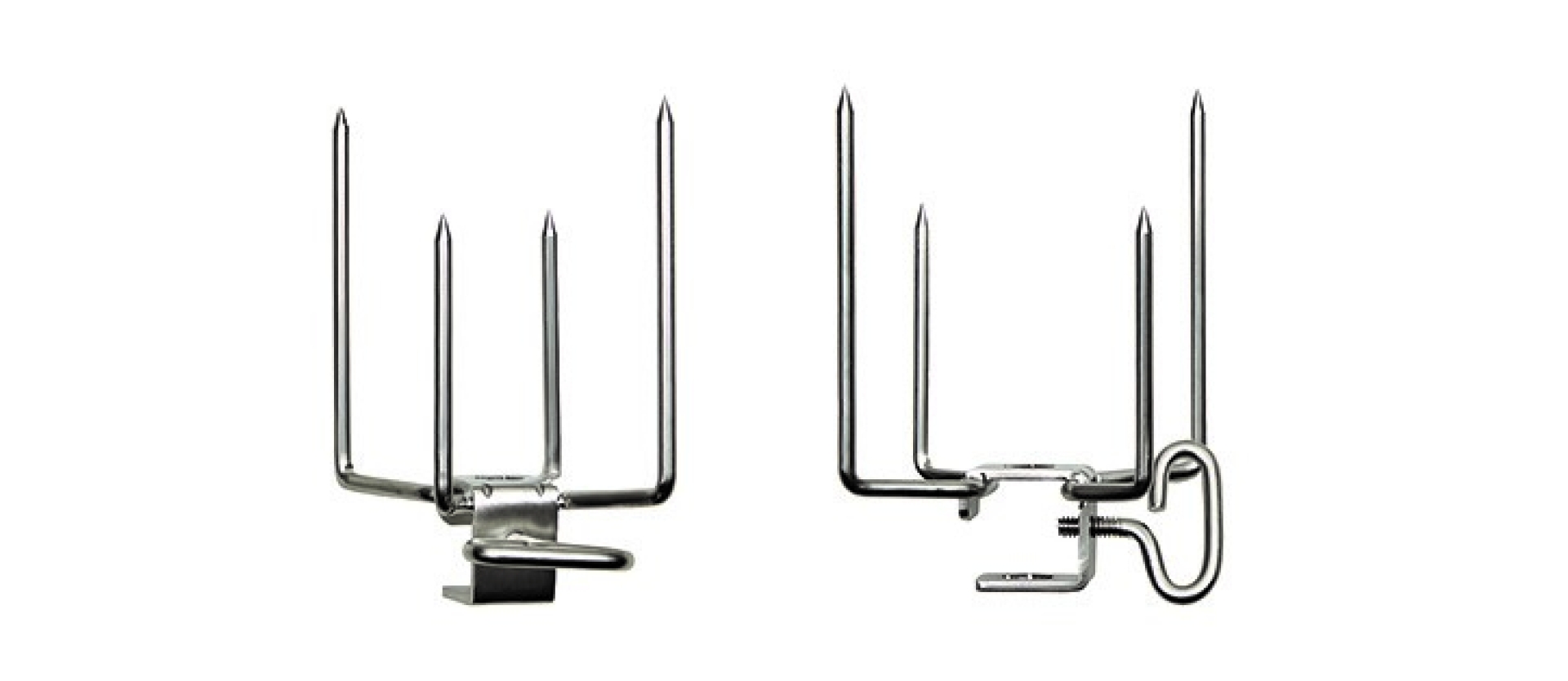 Napoleon Drehspieß Fleischklammern- Set