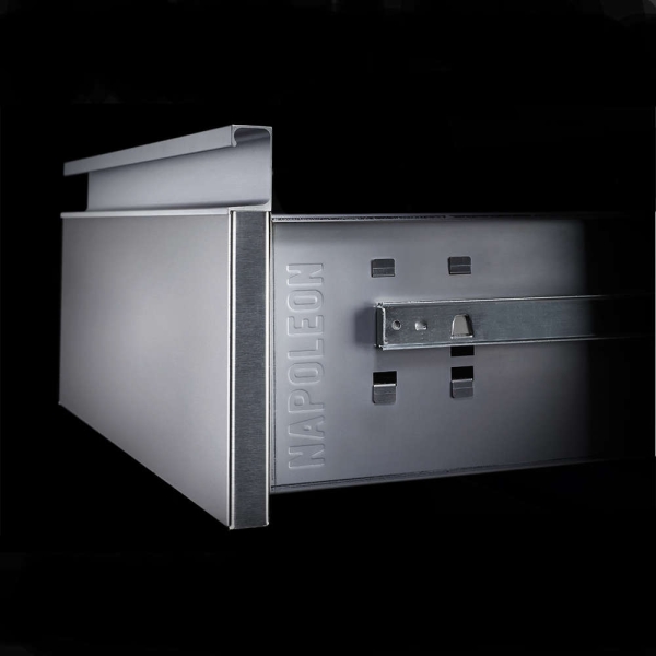 Napoleon Einbau-Kombination Schublade mit Logo